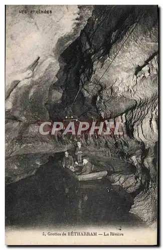 Ansichtskarte AK Les Pyrenees Grottes de Betharram La Riviere