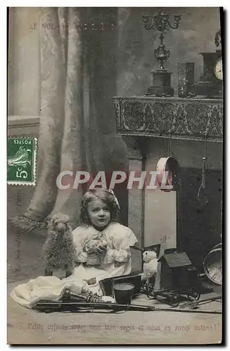 Cartes postales Fantaisie Enfants Poupee  Petits enfants tous bien sages et vous en aurez autant