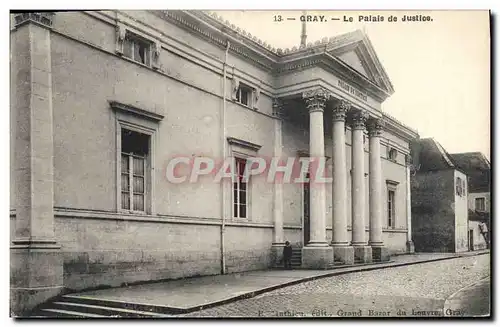 Cartes postales Gray Le Palais de Justice