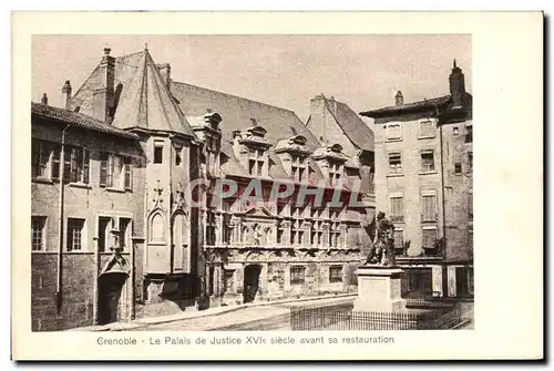 Ansichtskarte AK Grenoble Le Palais de Justice XVI siecle avant sa restauration