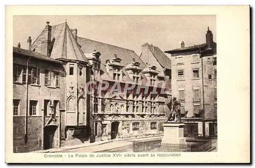 Ansichtskarte AK Grenoble Le Palais de Justice XVI siecle avant sa restauration