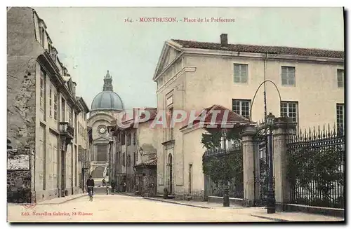 Cartes postales Montbrosin Place de la Prefecture