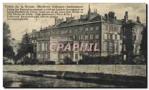 Cartes postales Vallee de la Meuse Mezieres prefecture anciennement Palais des Tournelles