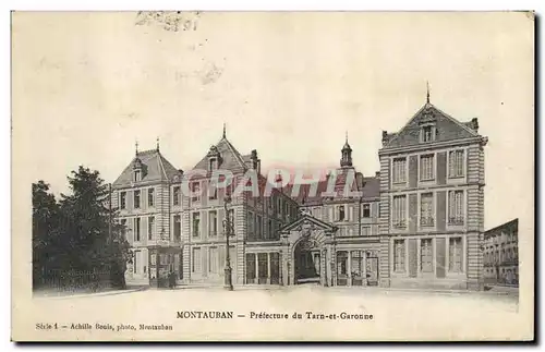 Cartes postales Montauban Prefecture du Tarn et Garonne