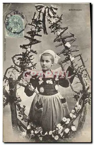 Cartes postales Folklore Bretagne