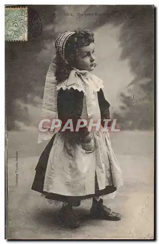 Cartes postales Folklore Un petit Bigouden