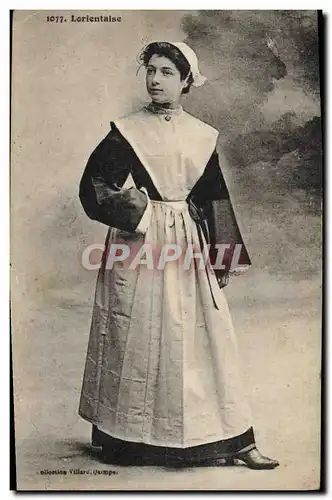 Cartes postales Folklore Lorientaise