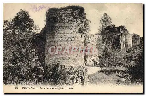 Cartes postales Provins La Tour aux Engins