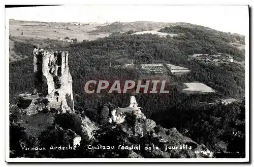 Cartes postales Arnoux Ardeche Chateau feodal de la Tourette