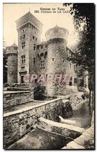 Cartes postales Gorges du Tarn Chateau de la Caze