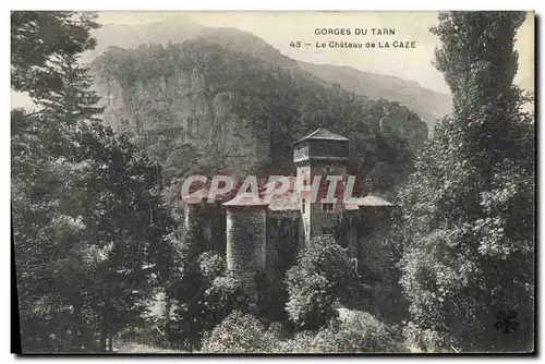 Cartes postales Gorges du Tarn Chateau de la Caze