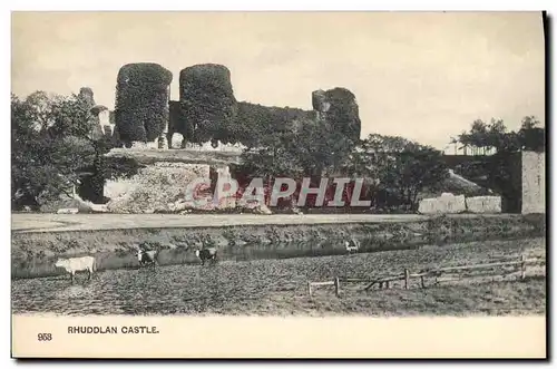 Cartes postales Chateau de Rhuddlan