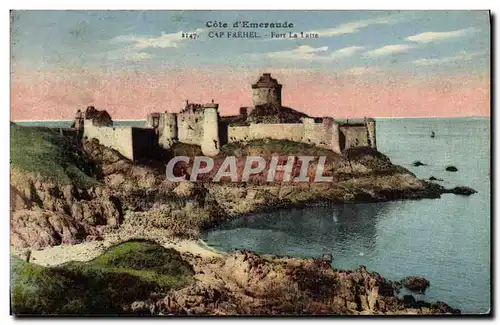 Ansichtskarte AK Cote d'Emeraude cap frehel fort la latte