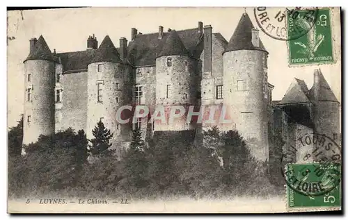 Cartes postales Luynes Le chateau