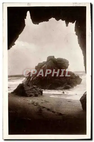 Ansichtskarte AK Presqu'ile de Quiberon une entree des couloir du cloitre