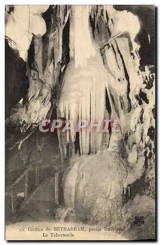 Cartes postales Grottes de Betharram partie interieure le Tabernacle