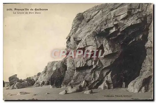 Cartes postales Presqu'lle de quiberon la grotte de port Blanc