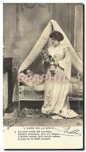 Cartes postales Poupee L'ange de Noel