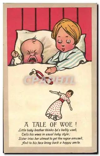 Cartes postales Poupee A tale of woe