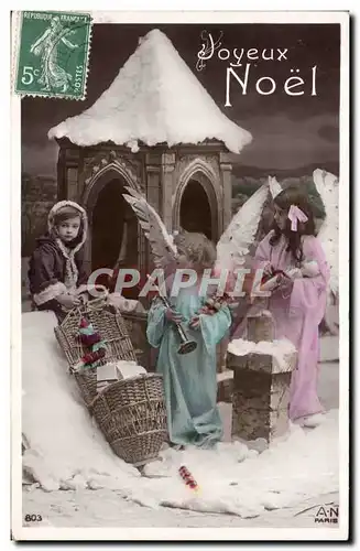 Cartes postales Poupee Noel