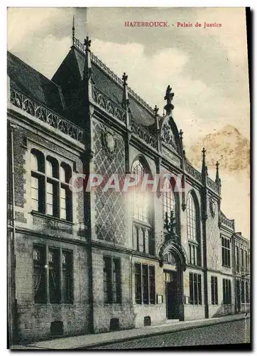 Cartes postales Hazebrouck Palais de justice