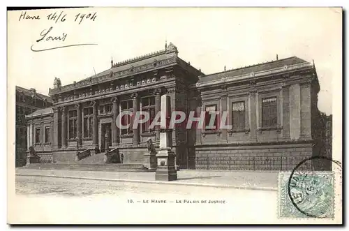 Cartes postales Le Havre Le Palais de Justice