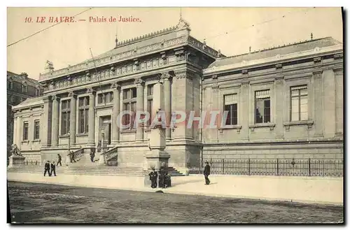 Cartes postales Le Havre Palais de Justice