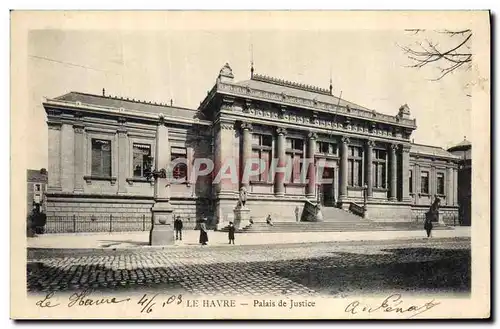 Cartes postales Le Havre Palais de Justice