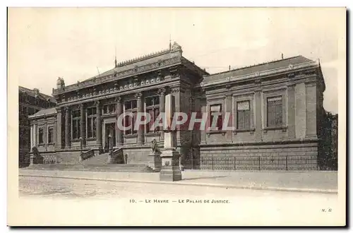 Cartes postales Le Havre Palais de Justice