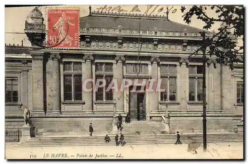 Cartes postales Le Havre Palais de Justice