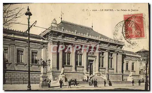 Cartes postales Le Havre Le Palais de Justice