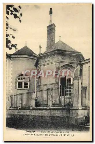 Cartes postales Joigny Palais de Justice