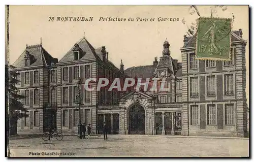 Cartes postales Prefecture du Tarn et Garonne Montauban