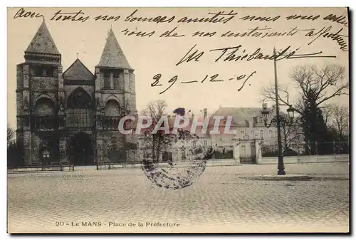 Cartes postales Le Mans Place de la Prefecture