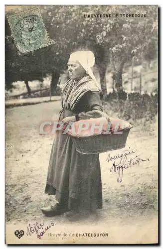 Ansichtskarte AK Folklore Brayaude de Chatelguyon Auvergne