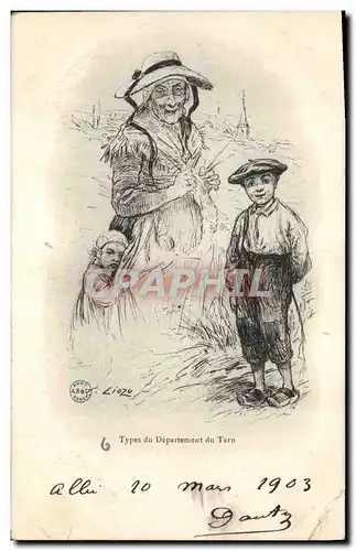 Cartes postales Folklore Tarn