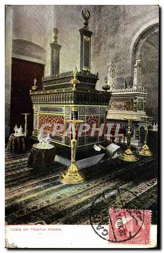 Cartes postales Egypt Egypte Tomb of Tewfik Pasha