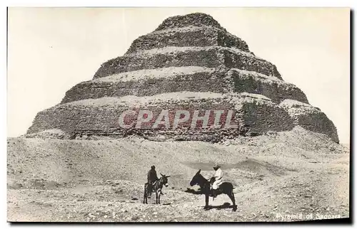 Cartes postales Egypt Egypte Pyramid of Saqqara