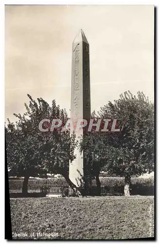 Ansichtskarte AK Egypt Egypte Obelisk of Heliopolis