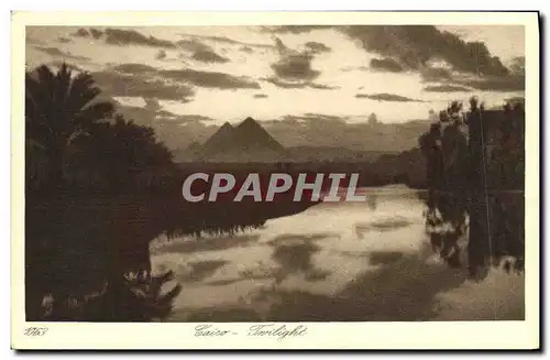 Cartes postales Egypt Egypte Cairo Twilight