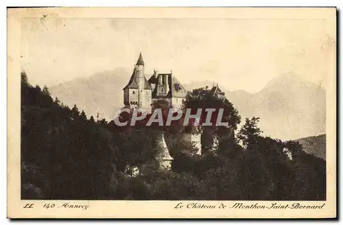 Cartes postales Chateau de Menthon Saint Bernard Annecy