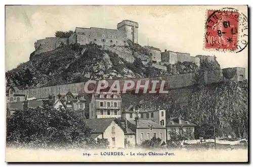 Cartes postales Lourdes Le Vieux Chateau Fort