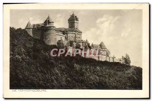 Cartes postales Chateau Die Hohkonigsburg