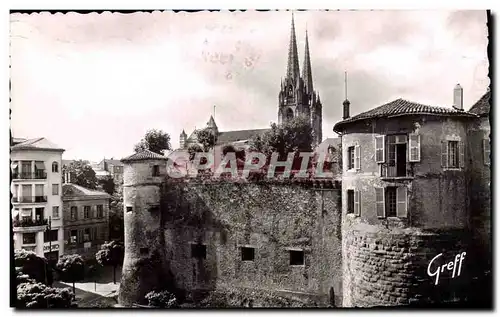 Cartes postales moderne Chateau vieux et la cathedrale Bayonne