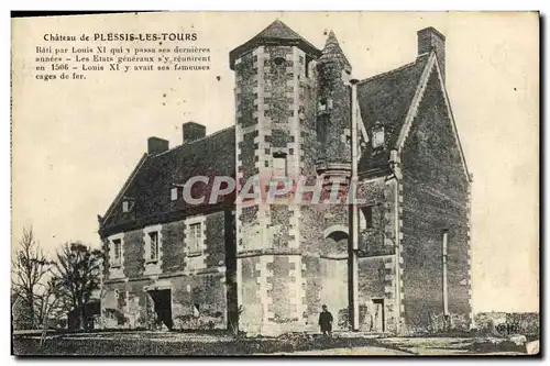 Cartes postales Chateau de Plessis les Tours