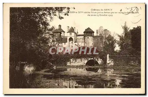 Cartes postales Chateau de Sercy