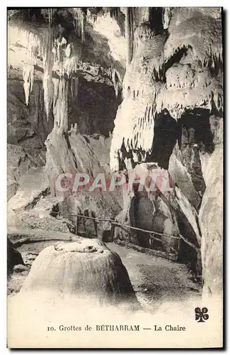 Cartes postales Grotte Grottes de Betharram La chaire