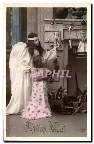 Cartes postales Fantaisie Enfant Poupee Ange Enfants