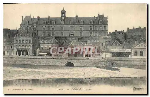 Cartes postales Palais de justice Laval