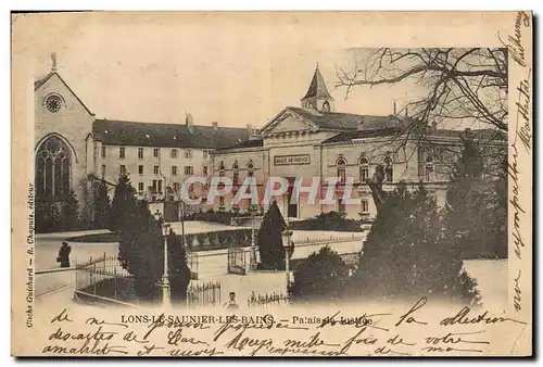 Cartes postales Palais de justice Lons le Saulnier